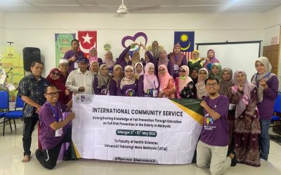 Cegah Risiko Jatuh pada Lansia, Tim Pengabdian Masyarakat Gelar Edukasi di Felda Bukit Cerakah Selangor