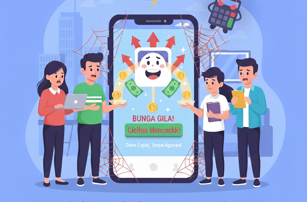 Mengatasi Resiko Pinjaman Online Melalui Literasi Berbasis Web oleh UNUSA