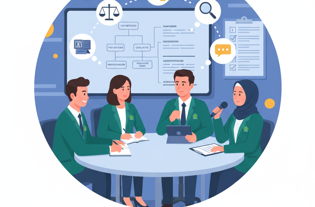 Menilai Profesionalisme Mahasiswa FK UNUSA dengan Metode Pembelajaran FGD Melalui Pendekatan Studi Kualitatif