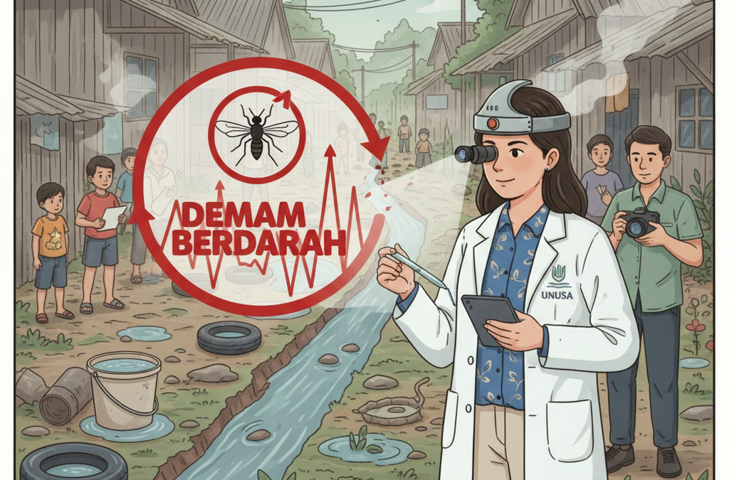 Dosen FK Unusa Lakukan Penelitian Penyebab Tingginya Angka Kejadian Kasus Demam Berdarah