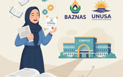 Cerita Mahasiswa Unusa Lolos Beasiswa Cendekia BAZNAS 2025, Membuka Peluang Baru dengan Pendidikan Berkualitas
