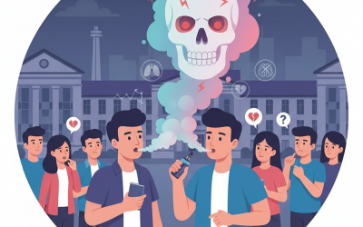 Bahaya Penggunaan Rokok Elektrik Di Kalangan Mahasiswa Surabaya