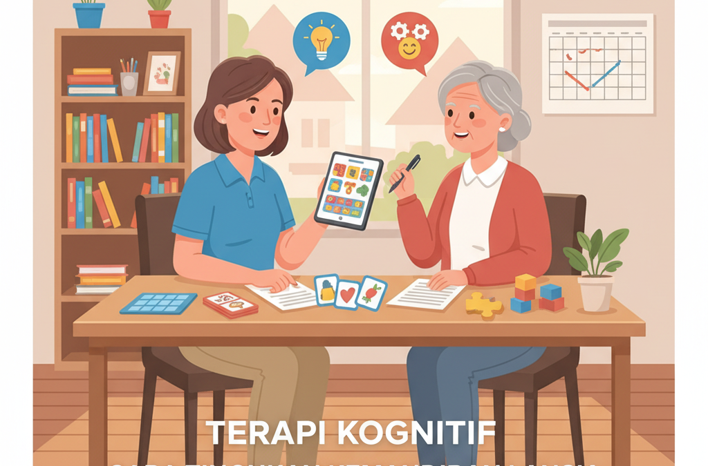 Terapi Kognitif, Cara Tingkatkan Kemandirian Lansia di Masa Pandemi