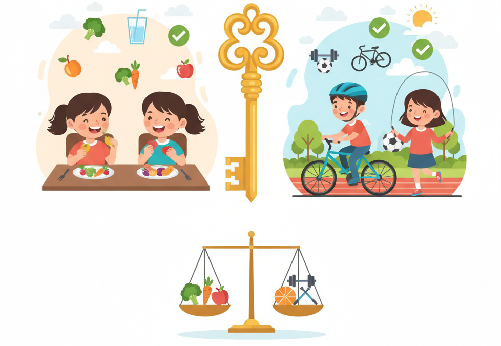 Pola Makan dan Aktivitas Fisik: Kunci Pencegahan Overweight pada Anak dan Remaja