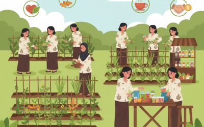 Konservasi Tanaman Herbal Dorong Konsumsi Minuman Sehat dan Pemberdayaan Ibu PKK