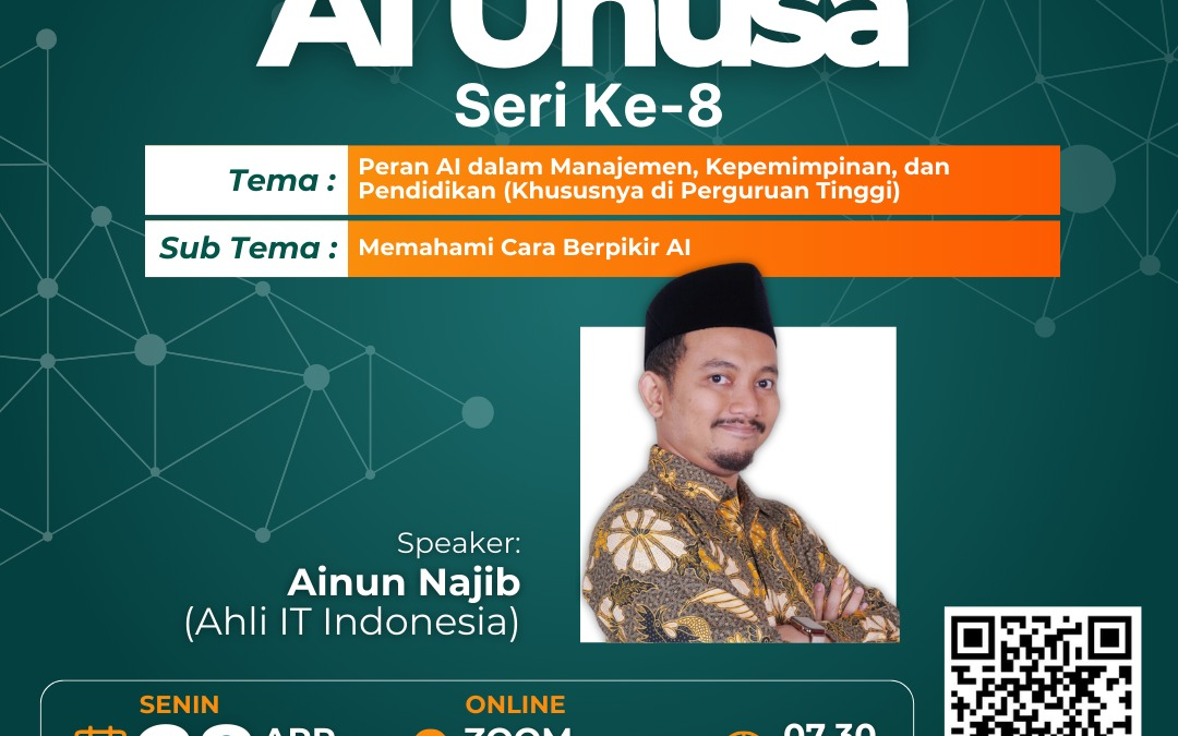 UNUSA Gelar Kuliah Umum AI Seri ke-8 untuk Mahasiswa dan Masyarakat Umum