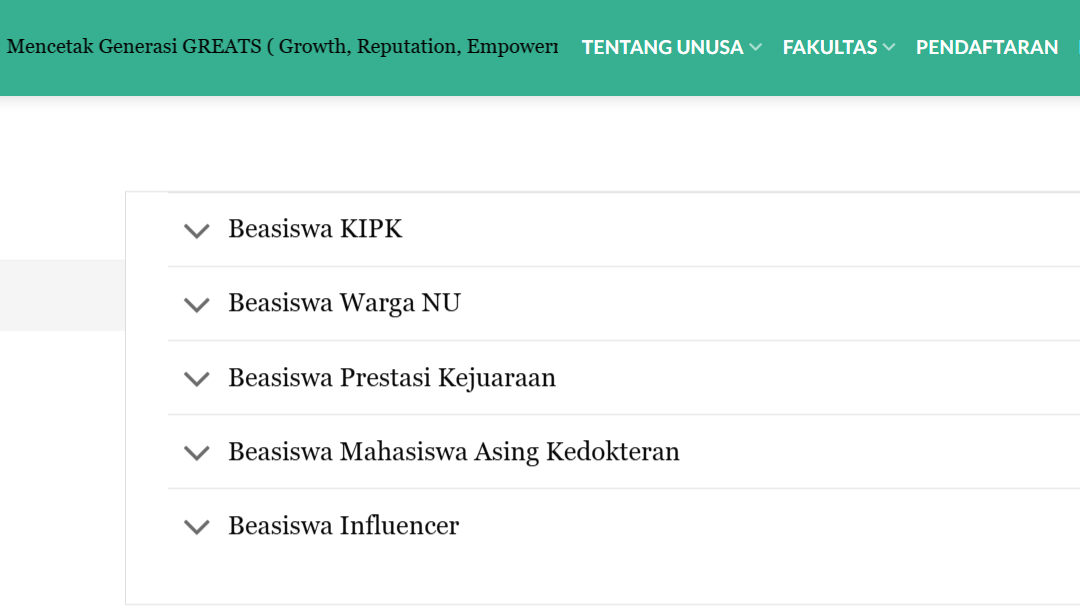 UNUSA Buka Penerimaan Mahasiswa Baru dan Berbagai Jalur Beasiswa bagi Mahasiswa Kurang Mampu