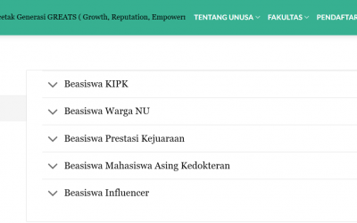 UNUSA Buka Penerimaan Mahasiswa Baru dan Berbagai Jalur Beasiswa bagi Mahasiswa Kurang Mampu